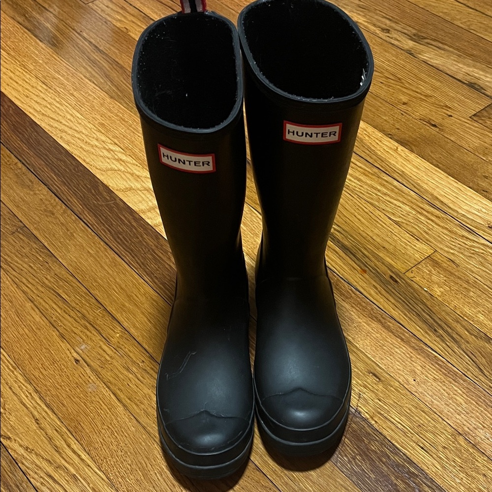 Hunter Black Women's Winter & Rain Boots